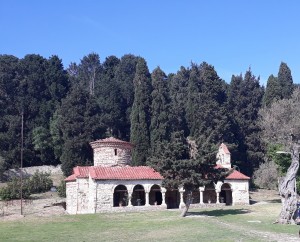 Monastery Zvernec Island